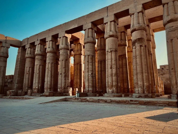 Colonnato del tempio di Luxor