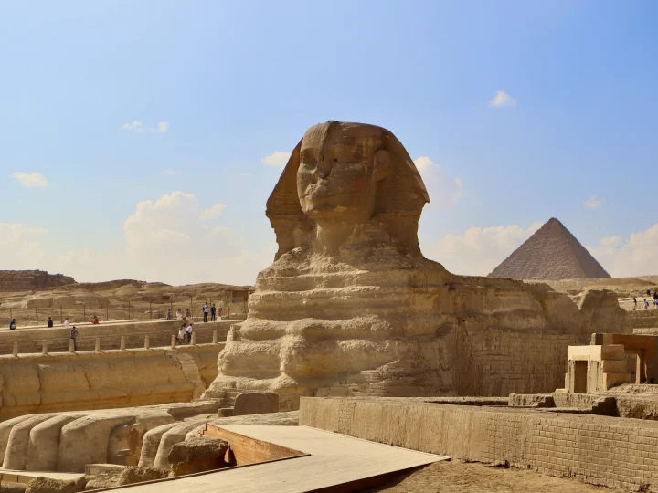 La Sfinge e la Grande Piramide di Giza