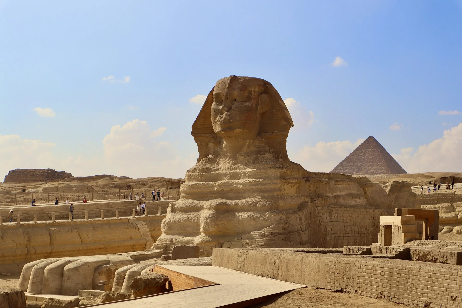 La Sfinge e la Grande Piramide di Giza